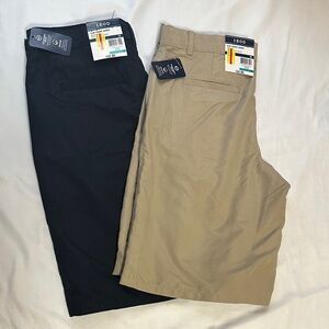 IZOD Men's Chinos in Black and Tan
